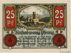 25 Pfennig GERMANIA Bad Sulza 1923  q.FDC