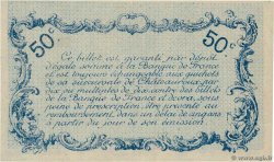 50 Centimes FRANCE régionalisme et divers Chateauroux 1916 JP.046.14 SPL