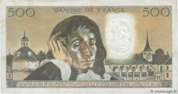 500 Francs PASCAL FRANCE  1984 F.71.30 TB+