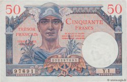 50 Francs TRÉSOR FRANÇAIS FRANCE  1947 VF.31.01 VF