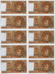 10 Francs BERLIOZ Consécutifs FRANCE  1977 F.63.22 UNC-