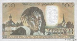 500 Francs PASCAL FRANCE  1985 F.71.32 AU+