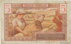 5 Francs TRÉSOR FRANÇAIS FRANCE  1947 VF.29.01 F+