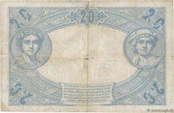 20 Francs BLEU FRANCIA  1906 F.10.01 RC+