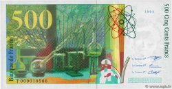 500 Francs PIERRE ET MARIE CURIE FRANCE  1994 F.76.01 SUP