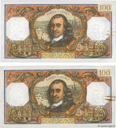 100 Francs CORNEILLE Consécutifs FRANCIA  1969 F.65.26 SPL