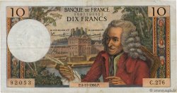 10 Francs VOLTAIRE FRANKREICH  1966 F.62.23