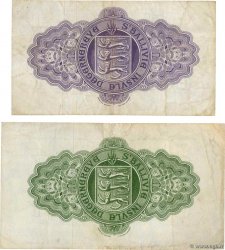 10 Shillings et 1 Pound Lot GUERNSEY  1966 P.42c et P.43c BC
