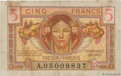 5 Francs TRÉSOR FRANÇAIS FRANKREICH  1947 VF.29.01