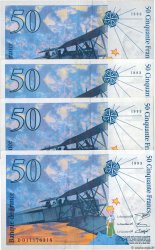 50 Francs SAINT-EXUPÉRY Lot FRANKREICH  1993 F.72.02 SS