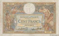100 Francs LUC OLIVIER MERSON grands cartouches FRANCE  1926 F.24.05 TB