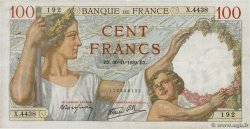 100 Francs SULLY FRANCIA  1939 F.26.16