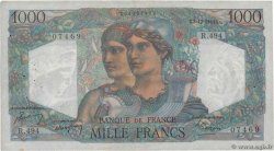 1000 Francs MINERVE ET HERCULE FRANKREICH  1948 F.41.24 fSS