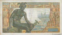 1000 Francs DÉESSE DÉMÉTER FRANCIA  1942 F.40.01 MBC