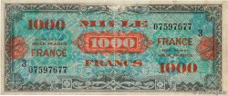 1000 Francs FRANCE FRANKREICH  1945 VF.27.03