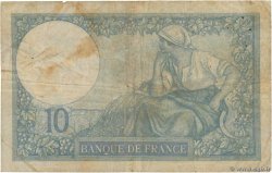 10 Francs MINERVE FRANCIA  1927 F.06.12 RC+