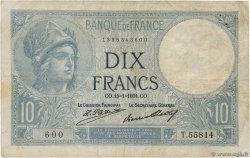 10 Francs MINERVE FRANCIA  1931 F.06.15