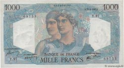 1000 Francs MINERVE ET HERCULE FRANCIA  1945 F.41.07