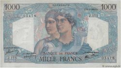 1000 Francs MINERVE ET HERCULE FRANCE  1946 F.41.10