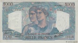 1000 Francs MINERVE ET HERCULE FRANKREICH  1946 F.41.16