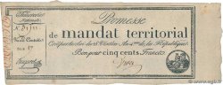 500 Francs avec série FRANCE  1796 Ass.62b