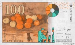 100 Francs CÉZANNE FRANCE  1998 F.74.02 SUP+