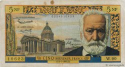 5 Nouveaux Francs VICTOR HUGO FRANCE  1962 F.56.12 TB
