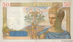 50 Francs CÉRÈS FRANCE  1935 F.17.07 VF-