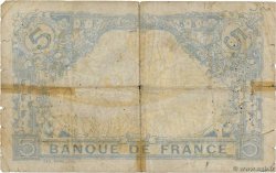 5 Francs BLEU FRANKREICH  1915 F.02.31 SGE