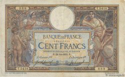 100 Francs LUC OLIVIER MERSON sans LOM FRANCE  1918 F.23.10