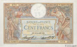 100 Francs LUC OLIVIER MERSON grands cartouches FRANCE  1937 F.24.16