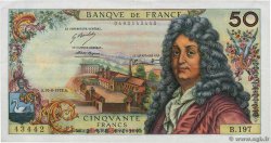 50 Francs RACINE FRANKREICH  1972 F.64.21 fVZ
