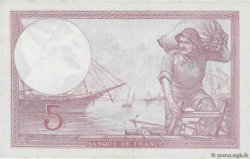 5 Francs FEMME CASQUÉE modifié FRANCIA  1939 F.04.02 EBC