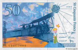 50 Francs SAINT-EXUPÉRY modifié FRANKREICH  1999 F.73.05 fVZ
