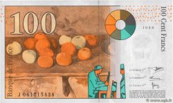 100 Francs CÉZANNE FRANCIA  1998 F.74.02 q.AU