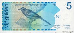 5 Gulden ANTILLES NÉERLANDAISES  1986 P.22a