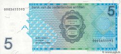 5 Gulden NETHERLANDS ANTILLES  1986 P.22a UNC