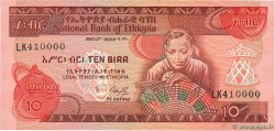 10 Birr ETIOPIA  1991 P.43a