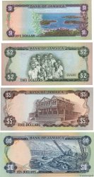 1 au 10 Dollars Lot JAMAICA  1976 P.CS01a UNC