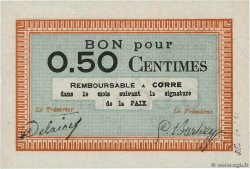 50 Centimes FRANCE Regionalismus und verschiedenen Corre 1914 JP.70-10 fST