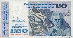 20 Pounds IRELAND REPUBLIC  1988 P.073c VF+