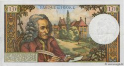 10 Francs VOLTAIRE FRANCE  1966 F.62.19 VF