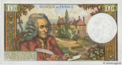 10 Francs VOLTAIRE FRANCE  1973 F.62.64 VF