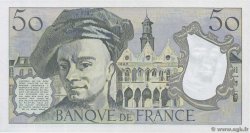 50 Francs QUENTIN DE LA TOUR FRANCIA  1980 F.67.06 q.FDC
