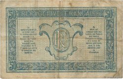 50 Centimes TRÉSORERIE AUX ARMÉES 1917 FRANCIA  1917 VF.01.06 MB