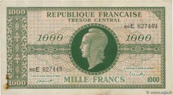 1000 Francs MARIANNE THOMAS DE LA RUE FRANCE  1945 VF.13.02