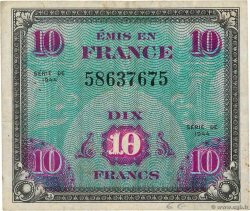 10 Francs DRAPEAU FRANKREICH  1944 VF.18.01