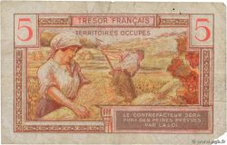 5 Francs TRÉSOR FRANÇAIS FRANCIA  1947 VF.29.01 B