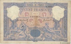 100 Francs BLEU ET ROSE FRANCIA  1906 F.21.20