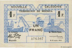 1 Franc NEW CALEDONIA  1943 P.55b